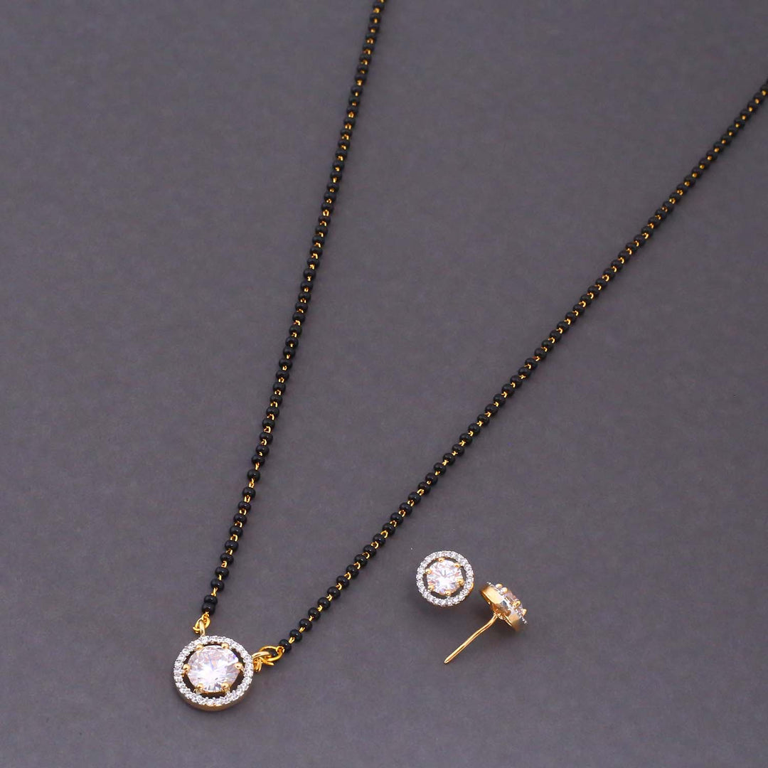 Golden Serenity Mangalsutra Set