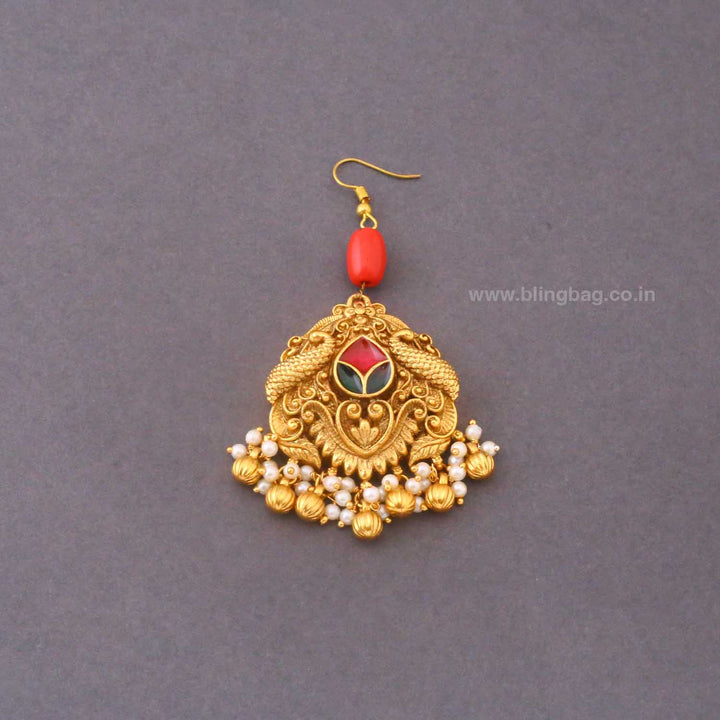 Golden Sharina Maang Tikka