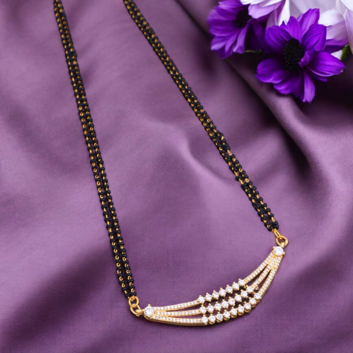 Golden Shikha Mangalsutra