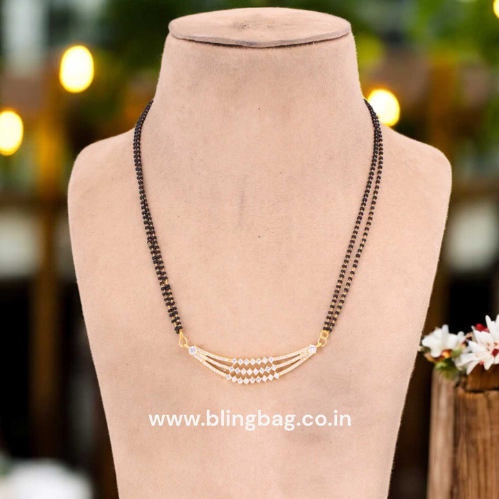 Golden Shikha Mangalsutra