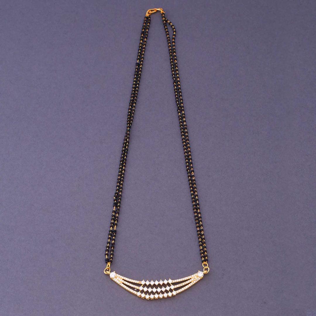 Golden Shikha Mangalsutra