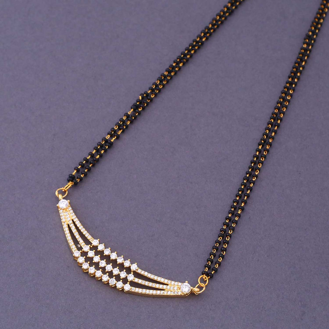 Golden Shikha Mangalsutra