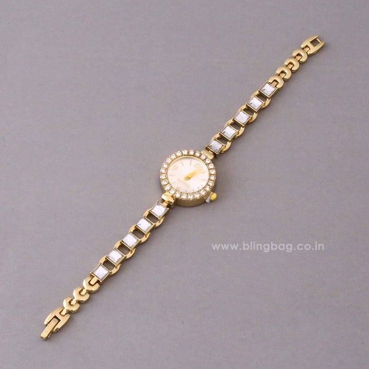 Golden  Shriya Bracelet Watch