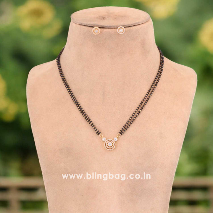 Golden Shula Mangalsutra Set