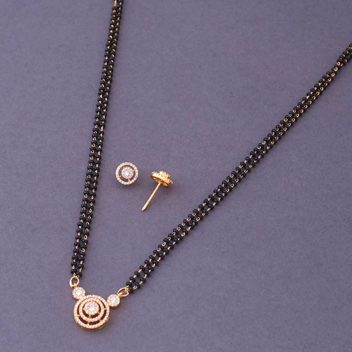 Golden Shula Mangalsutra Set