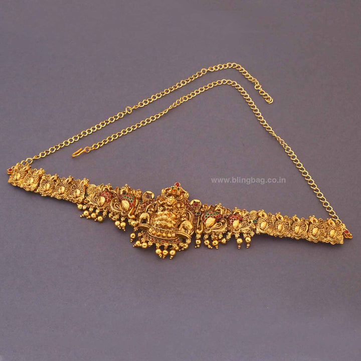 Golden Siddhidatri Temple Waist Belt
