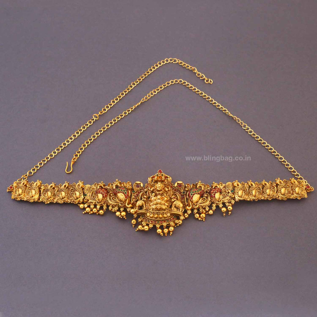 Golden Siddhidatri Temple Waist Belt