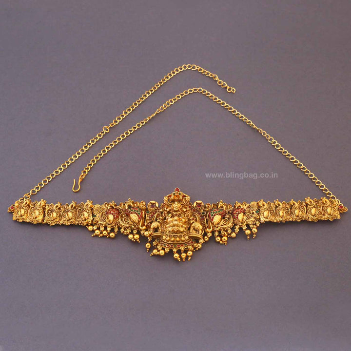 Golden Siddhidatri Temple Waist Belt
