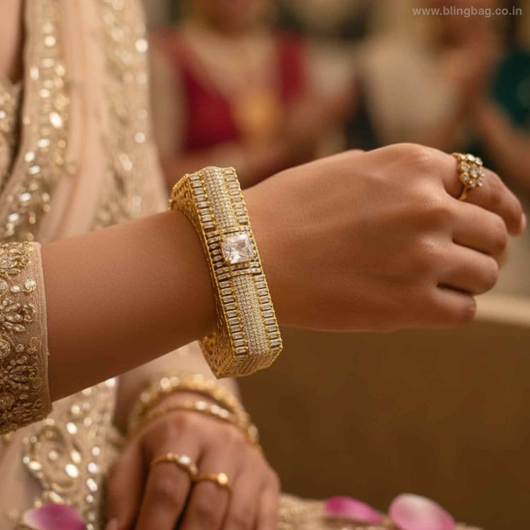 Golden Siecca Victorian Bracelet