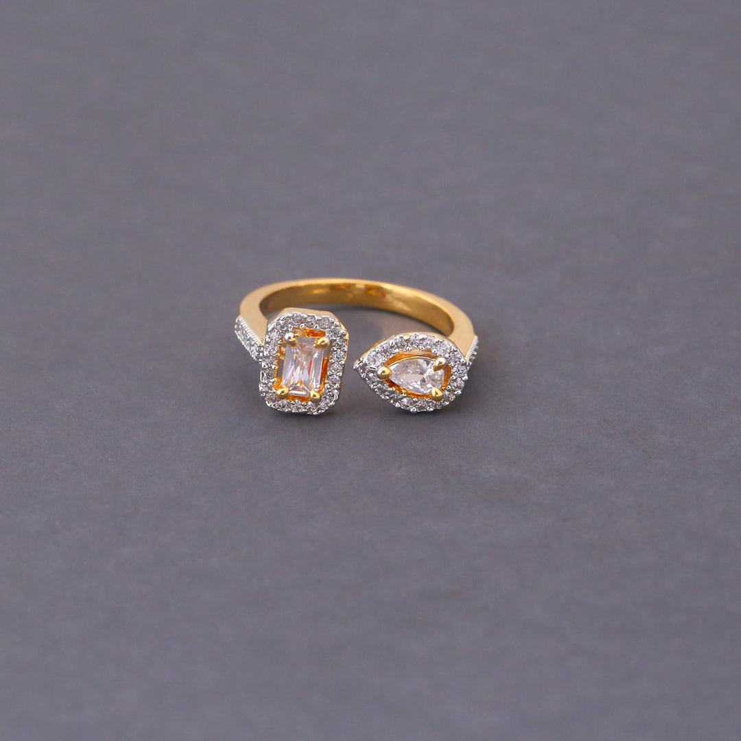 Golden Skye Adjustable Ring