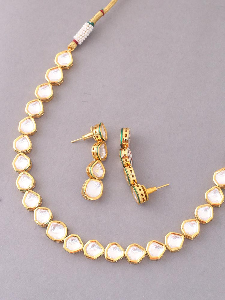 Golden Skyler Jewellery Set