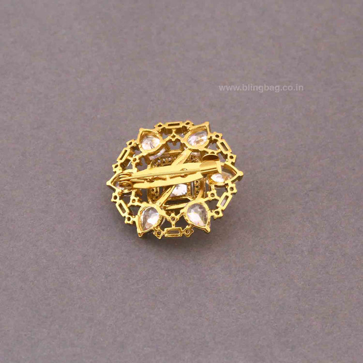 Golden Soephi Brooch