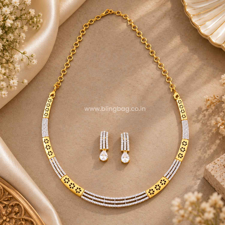 Golden Solana Victorian Jewellery Set - New Arrival