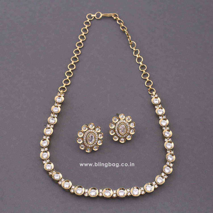 Golden Solaria Victorian Jewellery Set - New Arrival