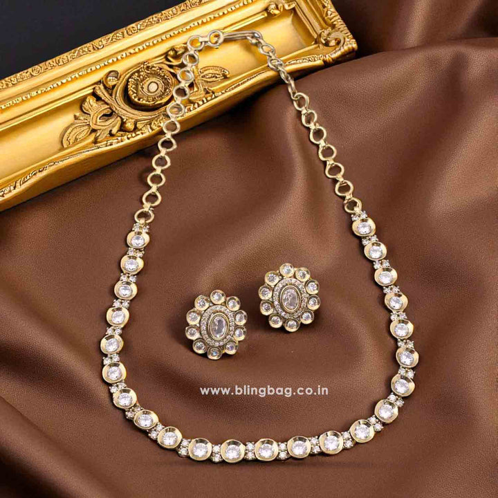 Golden Solaria Victorian Jewellery Set - New Arrival