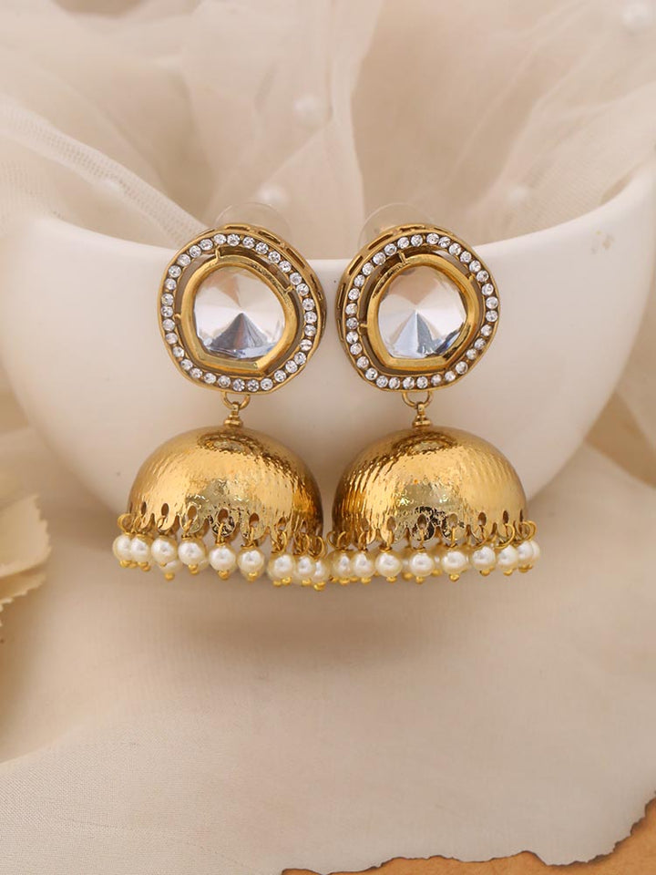 Golden Sonia Jhumkis