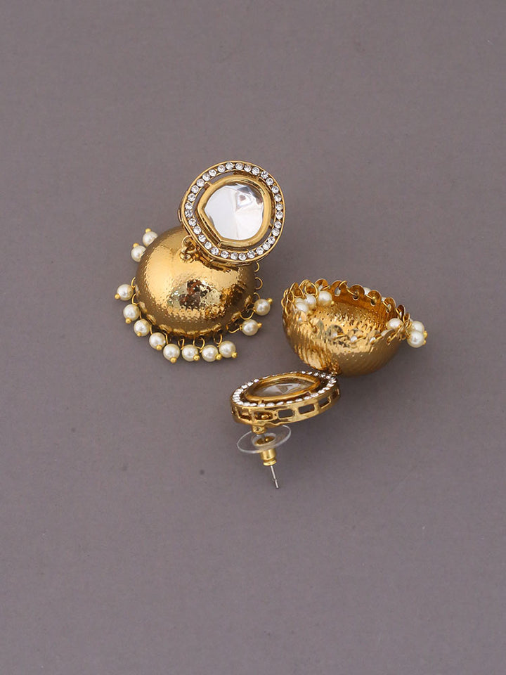 Golden Sonia Jhumkis