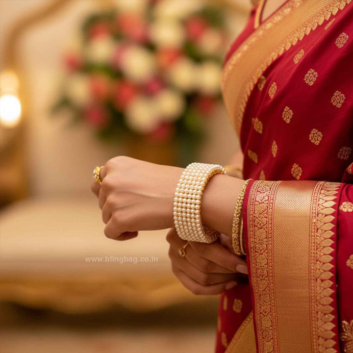 Golden Sophiaa Adjustable Bracelet