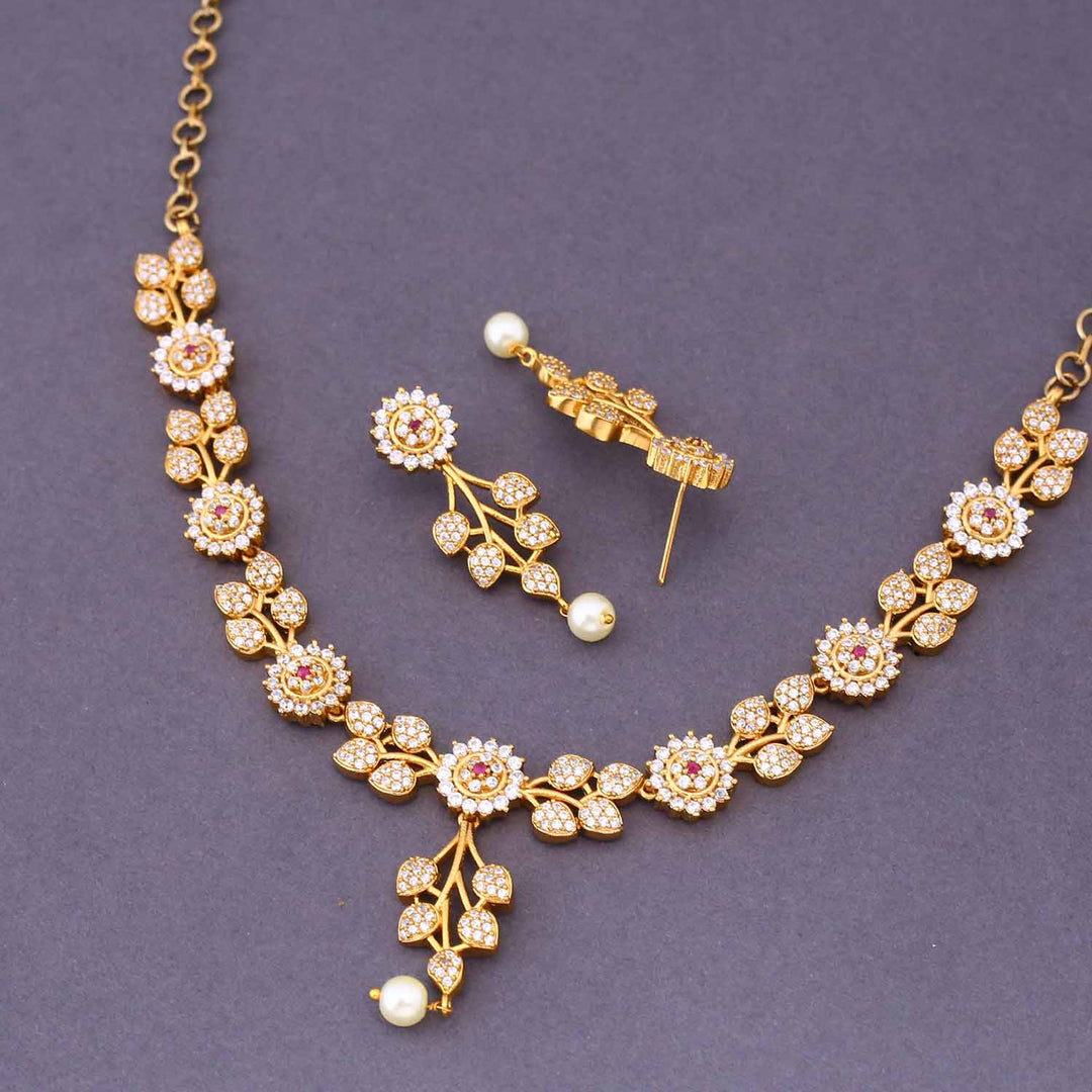 Golden Sousanna Victorian Jewellery Set - New Arrival