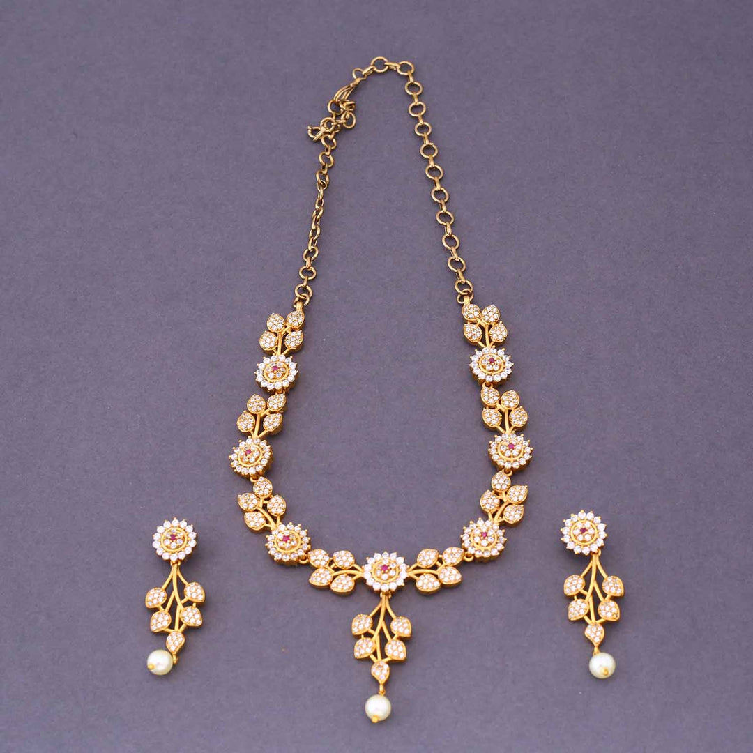 Golden Sousanna Victorian Jewellery Set - New Arrival