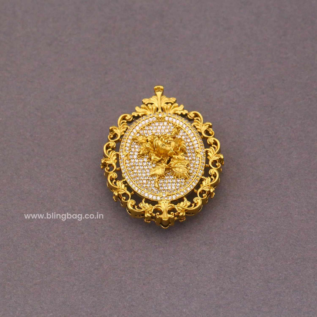 Golden Stag Vintage Brooch