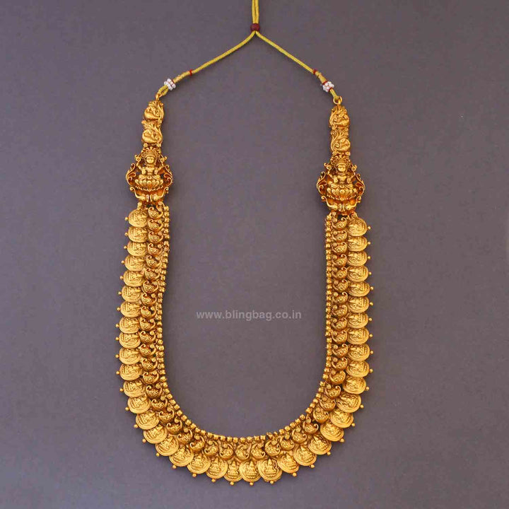 Golden Sundarishree Temple Jewellery Set - New Arrival