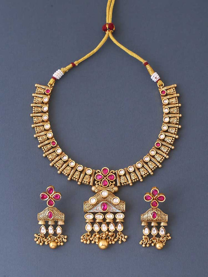 Golden Swarnanjali Rajwadi Set