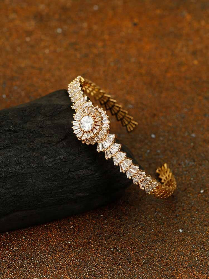 Golden Sybill Zirconia Bracelet