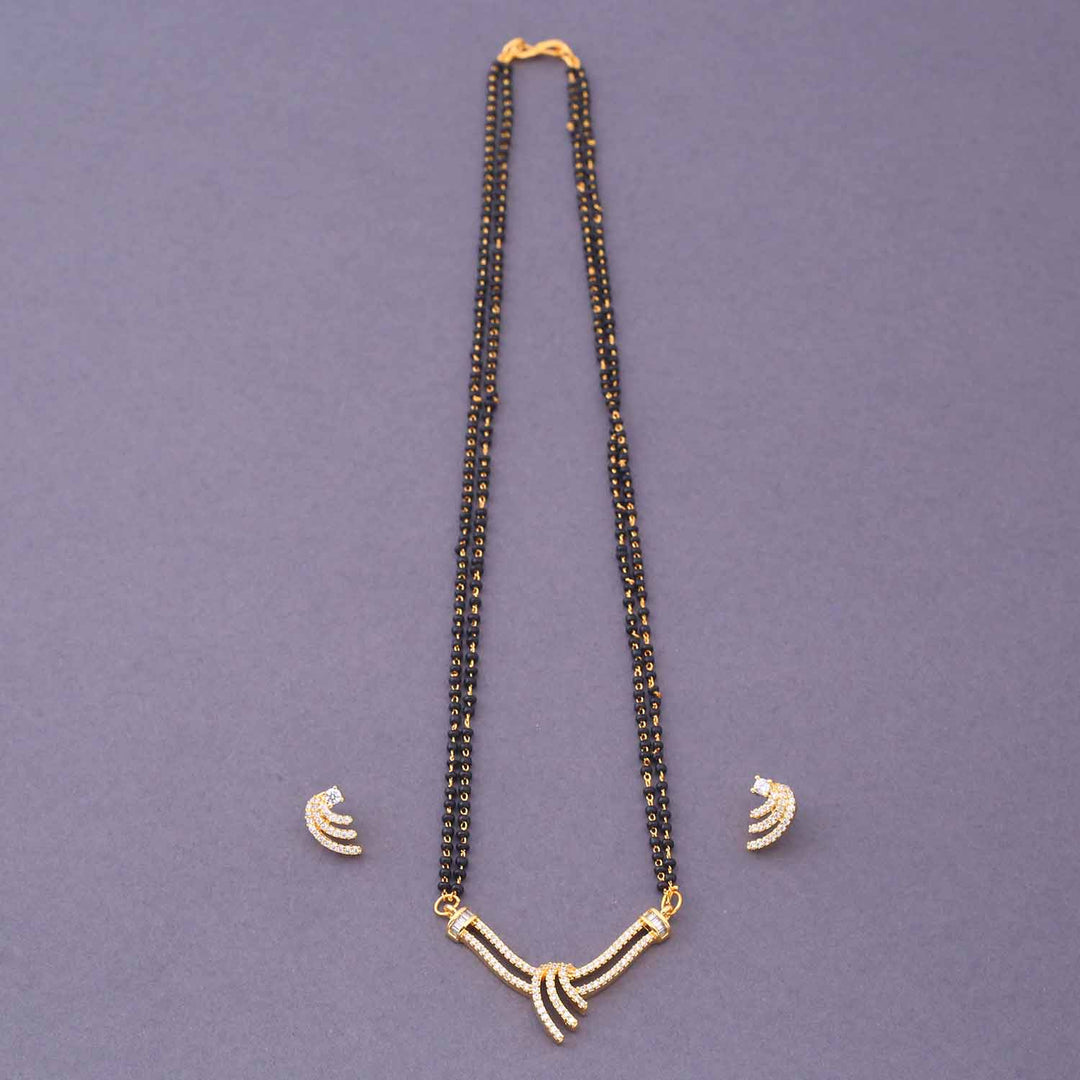 Golden Tatum Mangalsutra Set