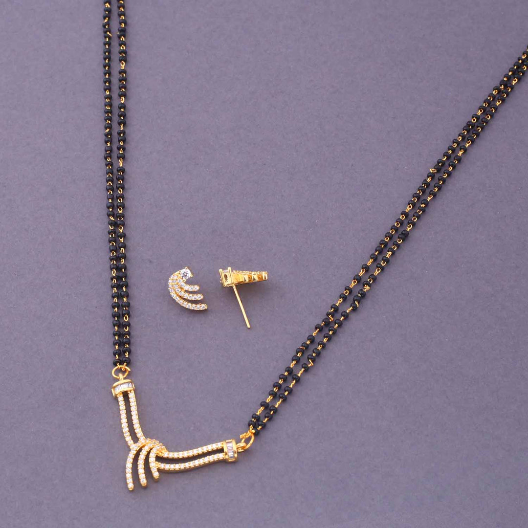 Golden Tatum Mangalsutra Set