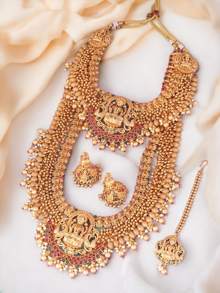 Golden Thea Bridal Jewellery Set