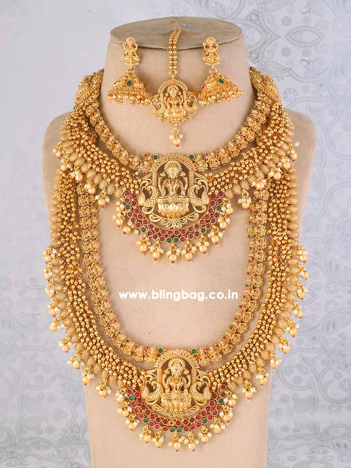 Golden Thea Bridal Jewellery Set