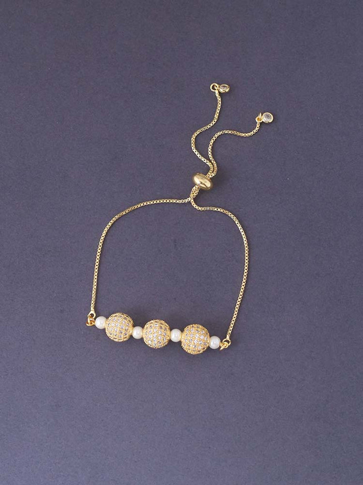 Golden Timnah Mangalsutra Bracelet