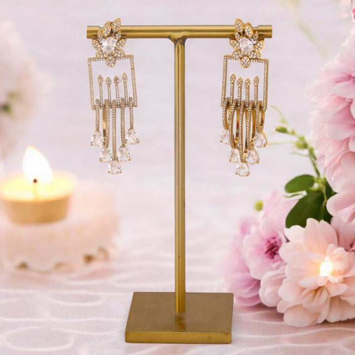 Golden Trisha Victorian Danglers