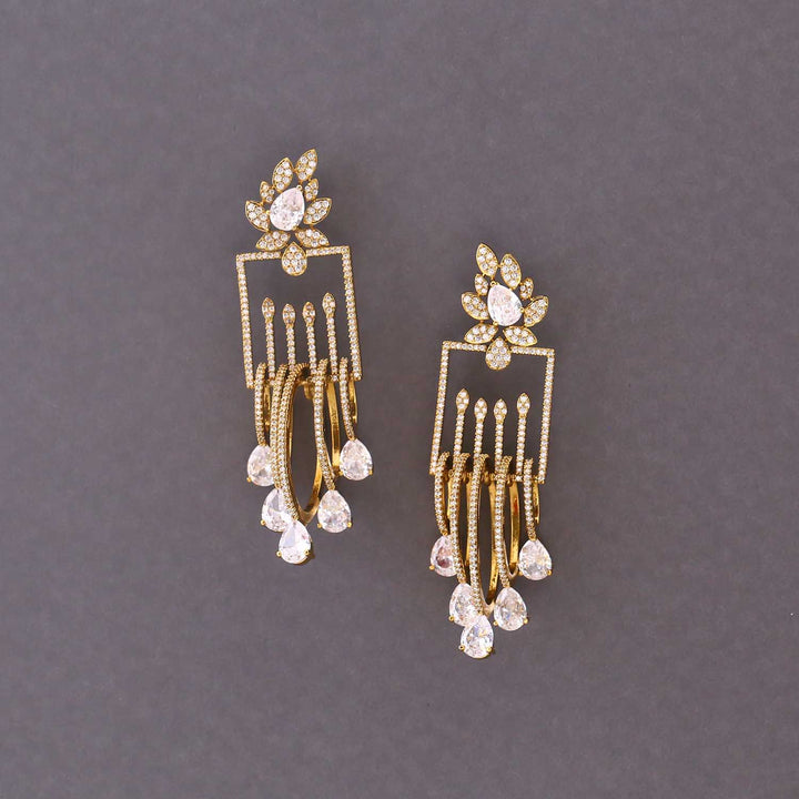 Golden Trisha Victorian Danglers