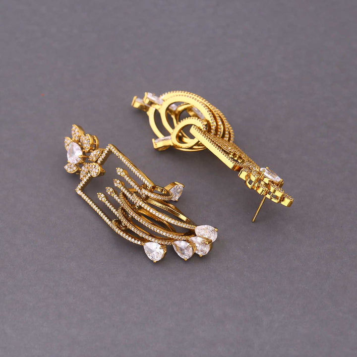 Golden Trisha Victorian Danglers