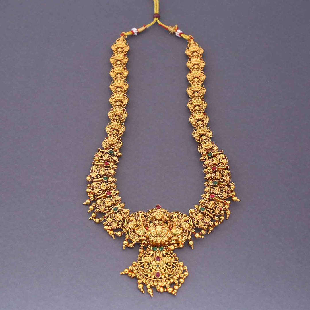 Golden Tulasyaa Bridal Temple Jewellery Set - New Arrival