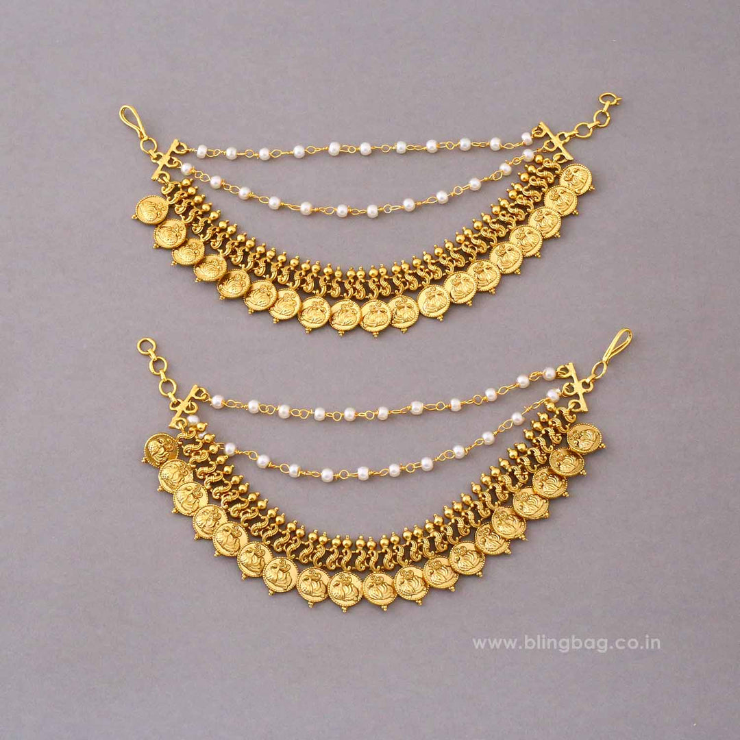 Golden Umaini Antique Ear Chain