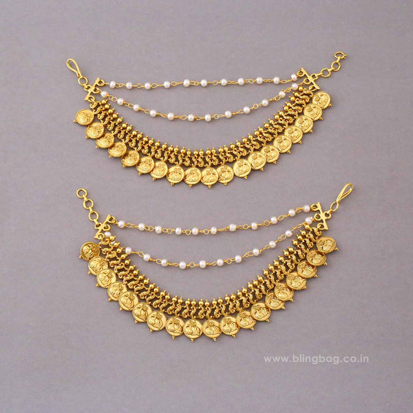 Golden Umaini Antique Ear Chain