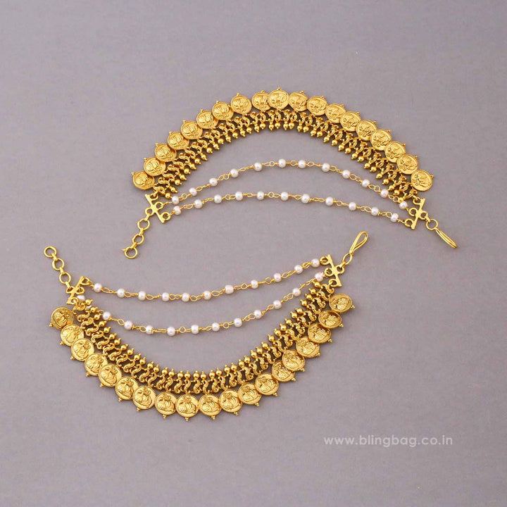 Golden Umaini Antique Ear Chain