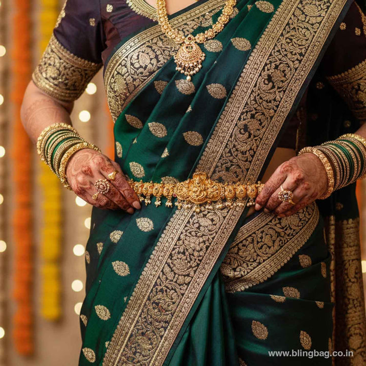 Golden Umita Temple Waist Belt