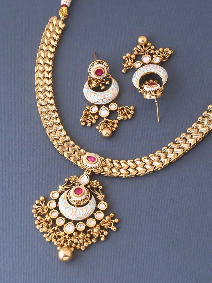 Golden Urindavan Rajwadi Set