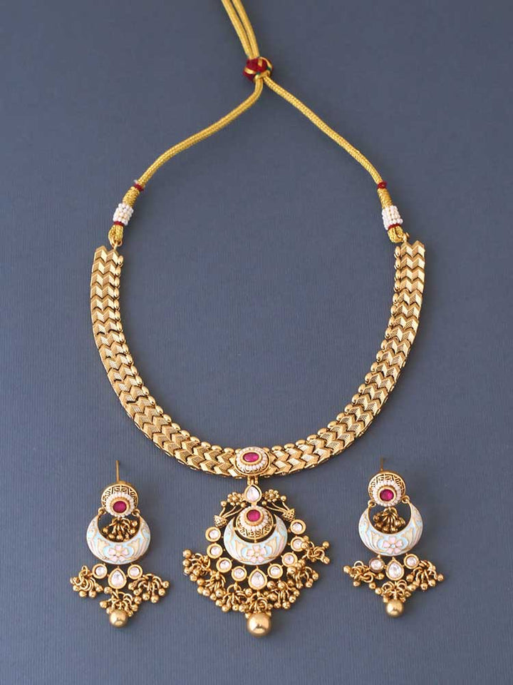 Golden Urindavan Rajwadi Set