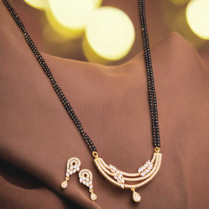 Golden Vaneda Mangalsutra Set