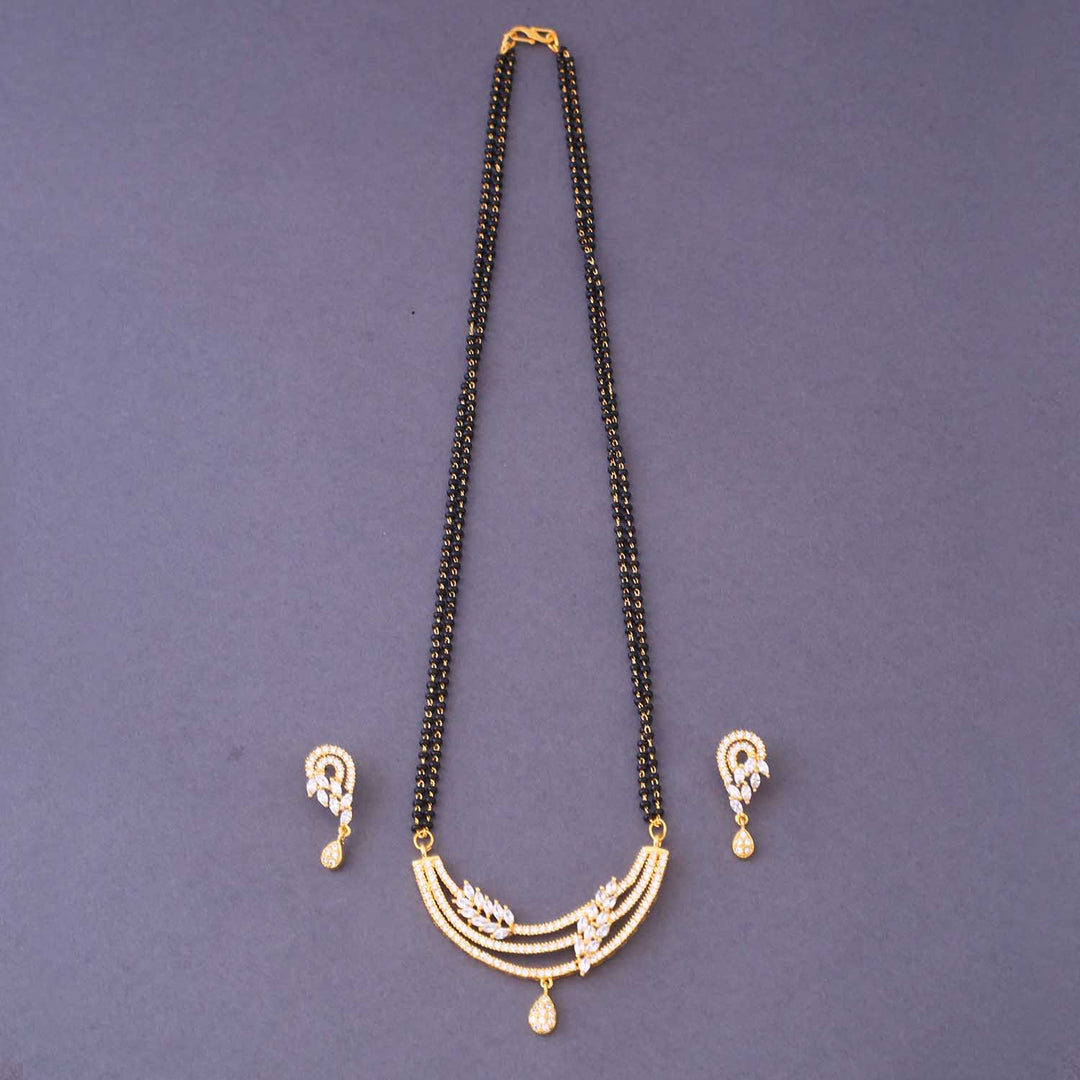 Golden Vaneda Mangalsutra Set