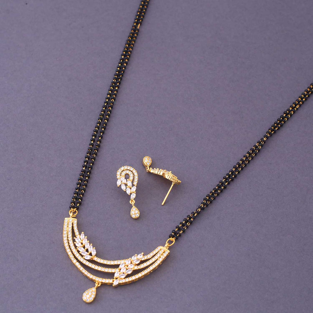 Golden Vaneda Mangalsutra Set