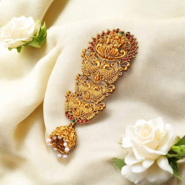 Golden Varashni Temple Hair Chooti