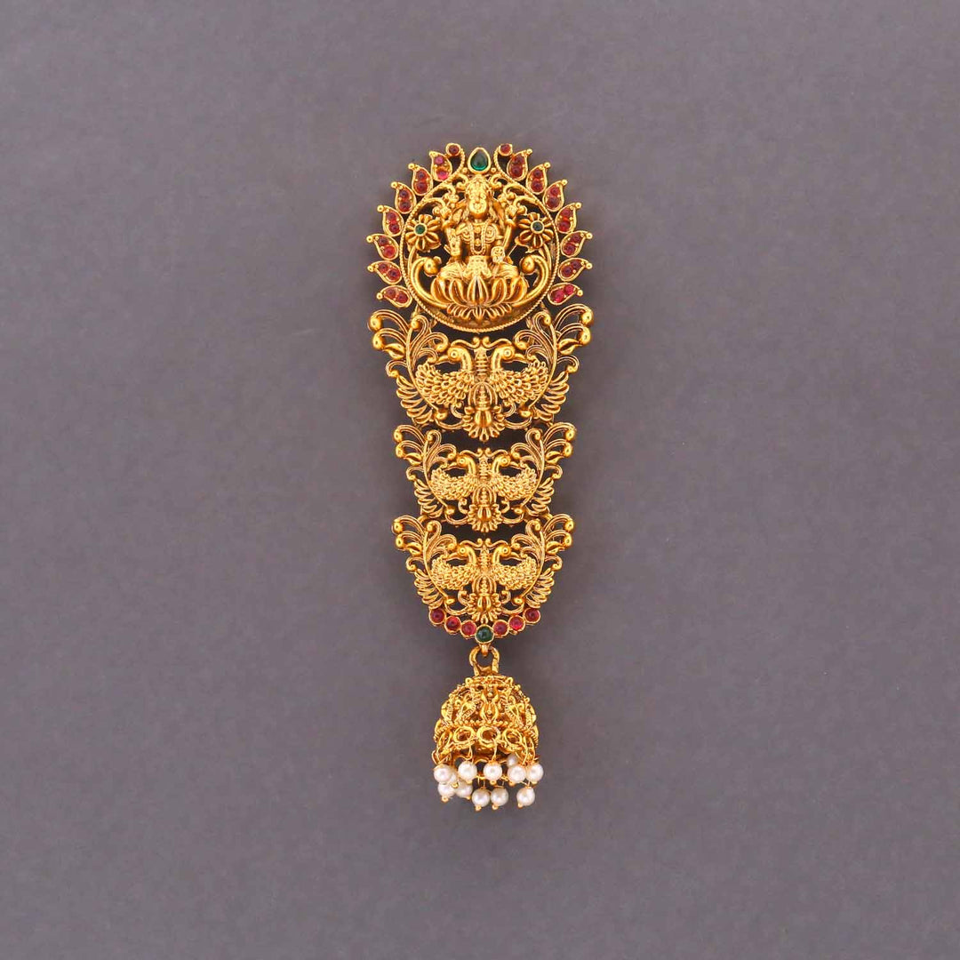 Golden Varashni Temple Hair Chooti