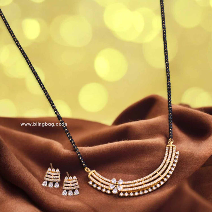 Golden Waverly Mangalsutra Set