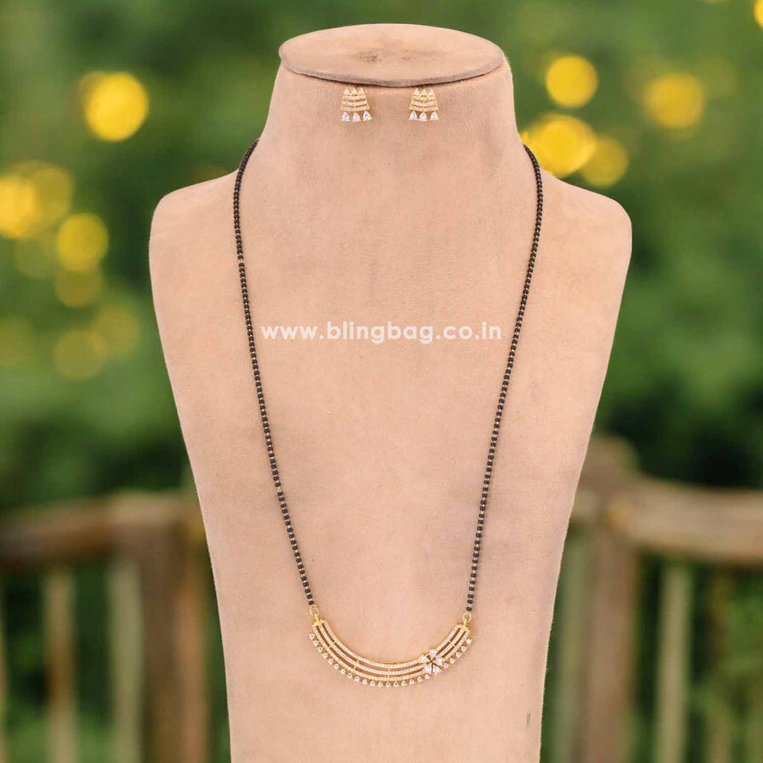 Golden Waverly Mangalsutra Set